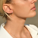 Boucles D'Oreilles "Sofia" Diamants 0,13/28 - Or Jaune 375/1000