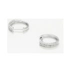 "Isabella" Earrings D0.26/40 - 375/1000 White Gold
