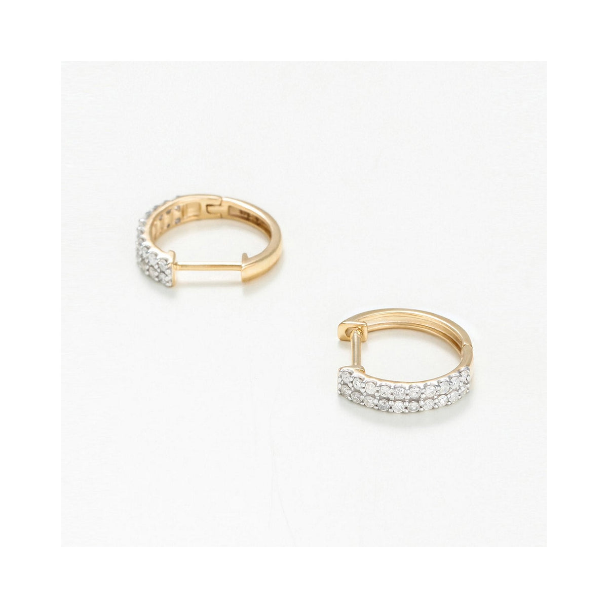 Boucles D'Oreilles "Isabella" D0,26/40 - Or Jaune 375/1000