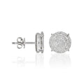 Boucles D'Oreilles "Sublissime" Diamants 0,45/200 - Or Blanc 375/1000
