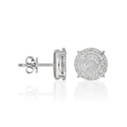 Boucles D'Oreilles "Sublissime" Diamants 0,45/200 - Or Blanc 375/1000
