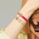 Eclectic Garnet Bracelet