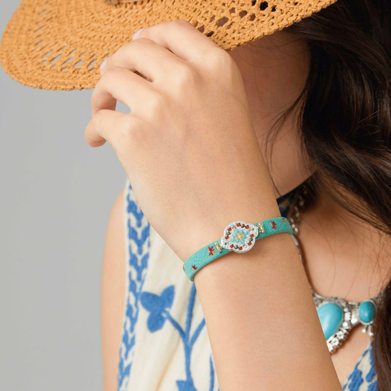 Eclectic Turquoise Bracelet