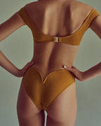 Eclipse High-Waisted Briefs - Mustard