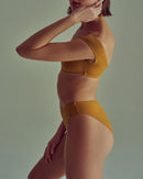 Culotte Taille Haute Eclipse - Mustard