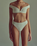 Culotte Taille Haute Eclipse - White