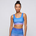 Brassière De Sport Femme Eclipse – Dégradé Bleu