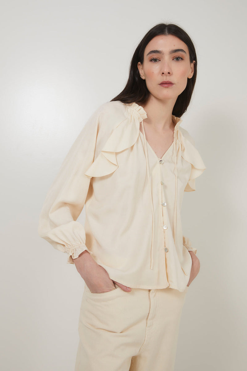 Blouse Olimpia Blouse Écru