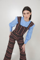 Corset Tyrol Grecques Noir