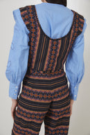 Corset Tyrol Grecques Noir