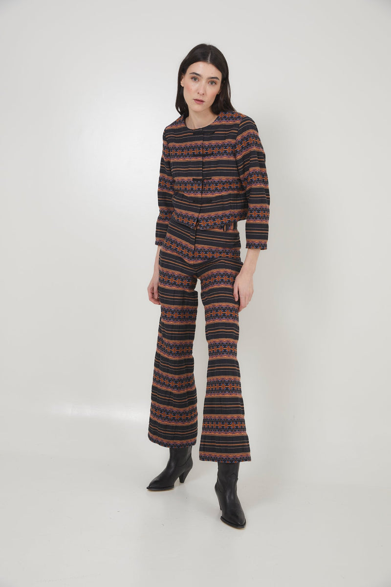 Pantalon Bruno Grecques Noir