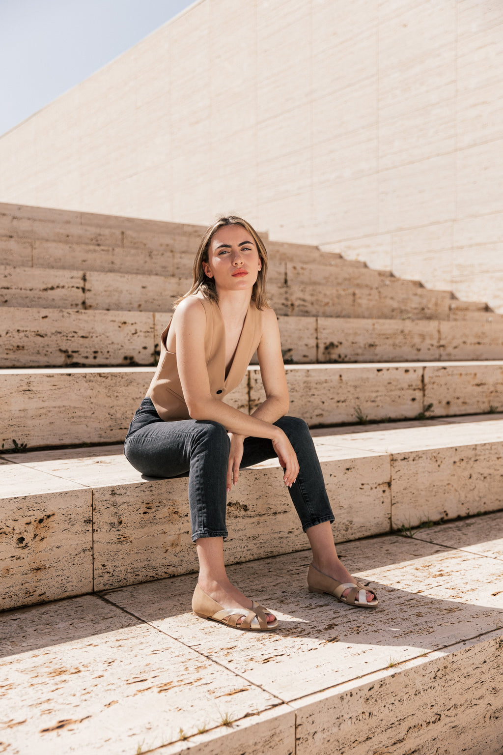 Amelia Ballet Flats - Black