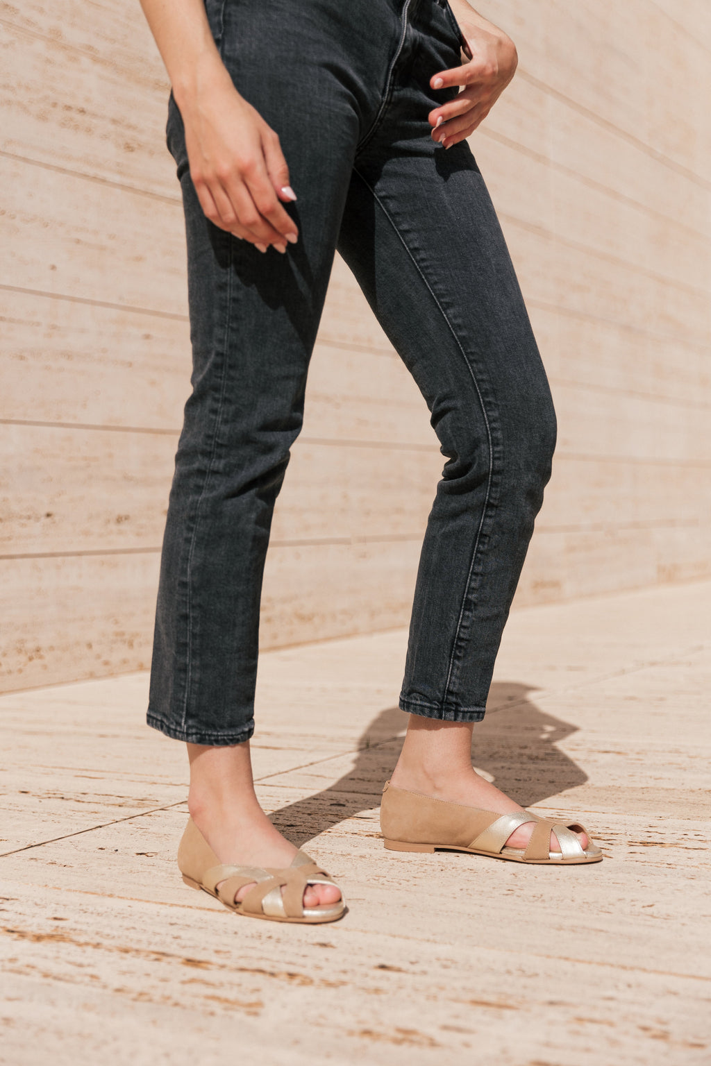 Amelia Ballet Flats - Black
