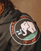 Fire Dept Hood - Raven Black