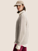 Pull Beige Knitted