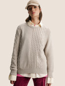 Pull Beige Knitted