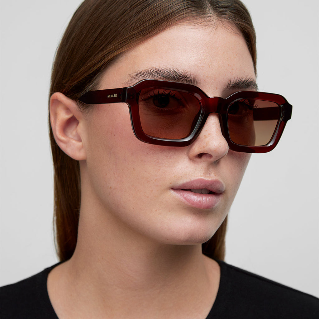Lunette De Soleil Nayah Maroon Brown