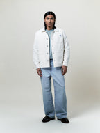 Veste Worker Toile Ecru