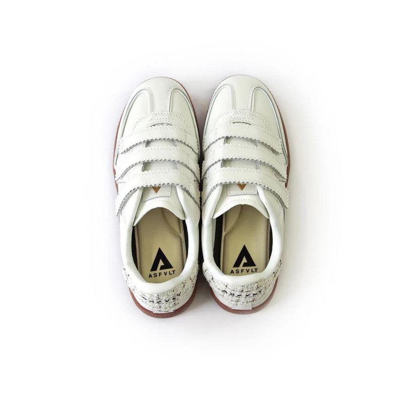 Sneakers Elite Classic V White-White-Tweed