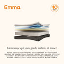 Pack - Lit Cocoon Plus - Avec Tête De Lit + Matelas Hybride Premium II - 180x200