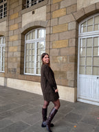 Robe Victoire léopard