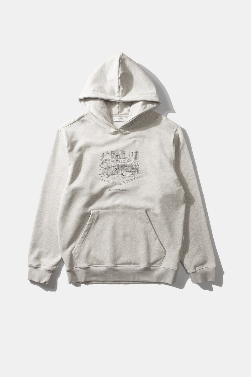 Edmmond Coffee Gift Sweatshirt Light Gray Heather