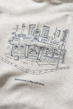 Sudadera Con Capucha Edmmond Coffee Gift Shop Light Grey Melange