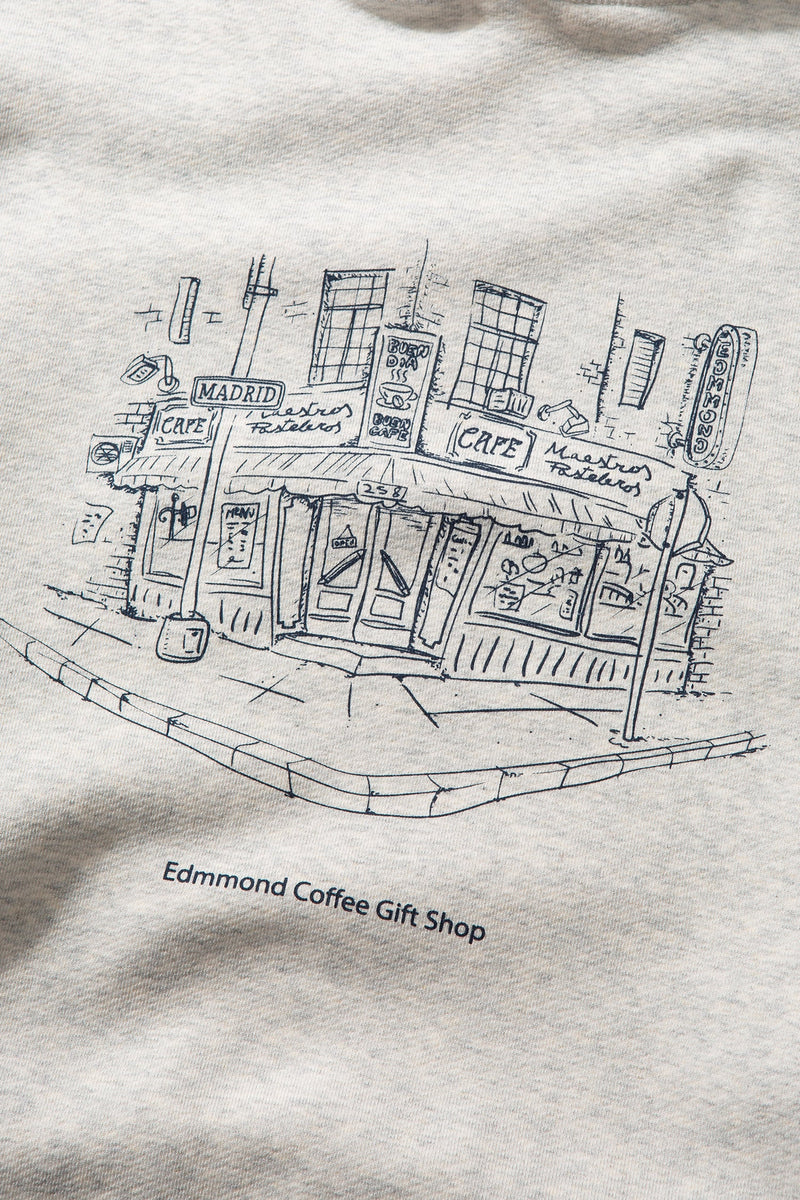 Edmmond Coffee Gift Sweatshirt Light Gray Heather