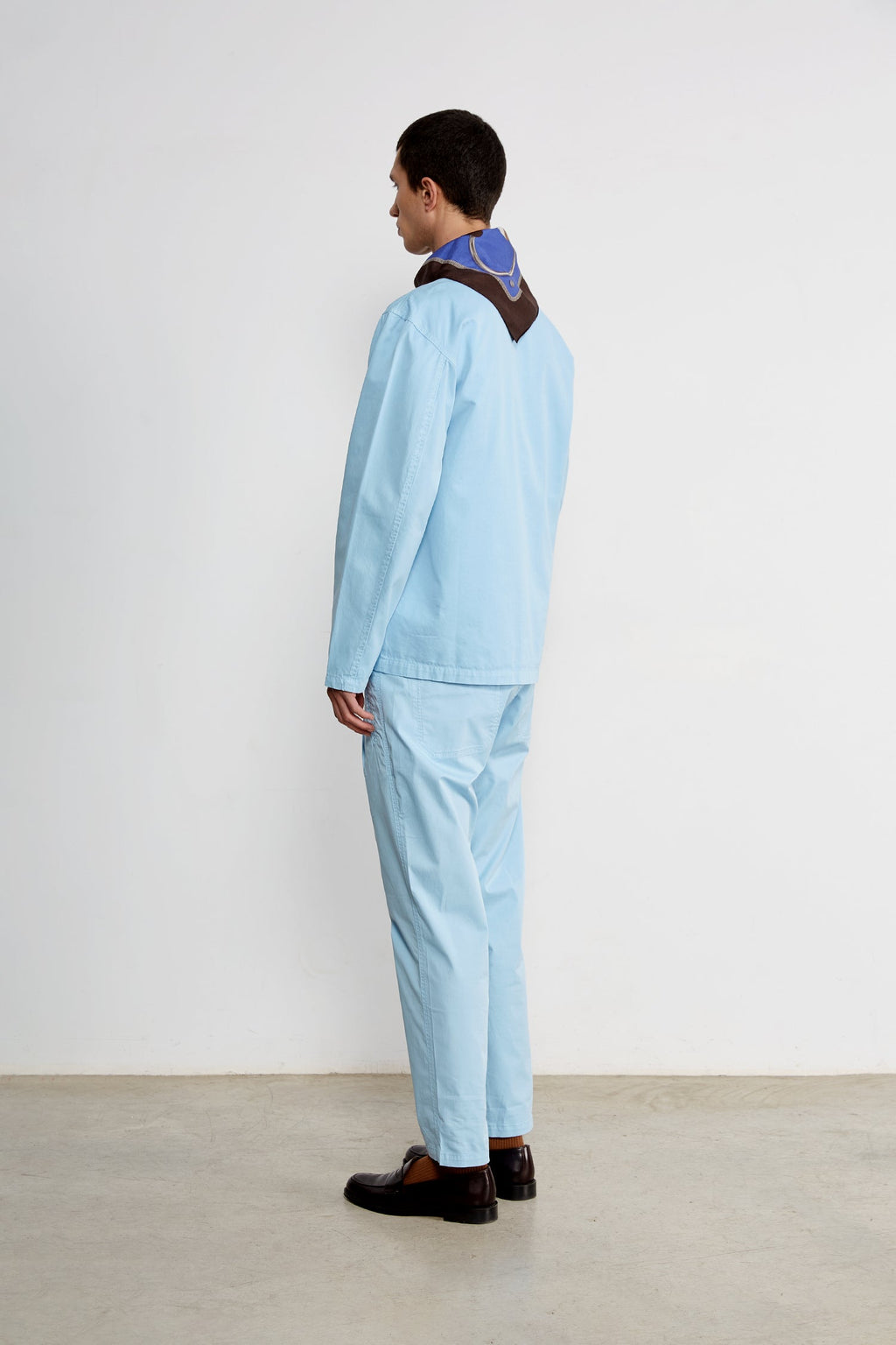Chaqueta Albatros Lisa Azul Claro