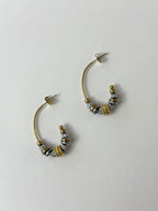Boucles D'Oreilles Bally - Doré Ou Bicolore
