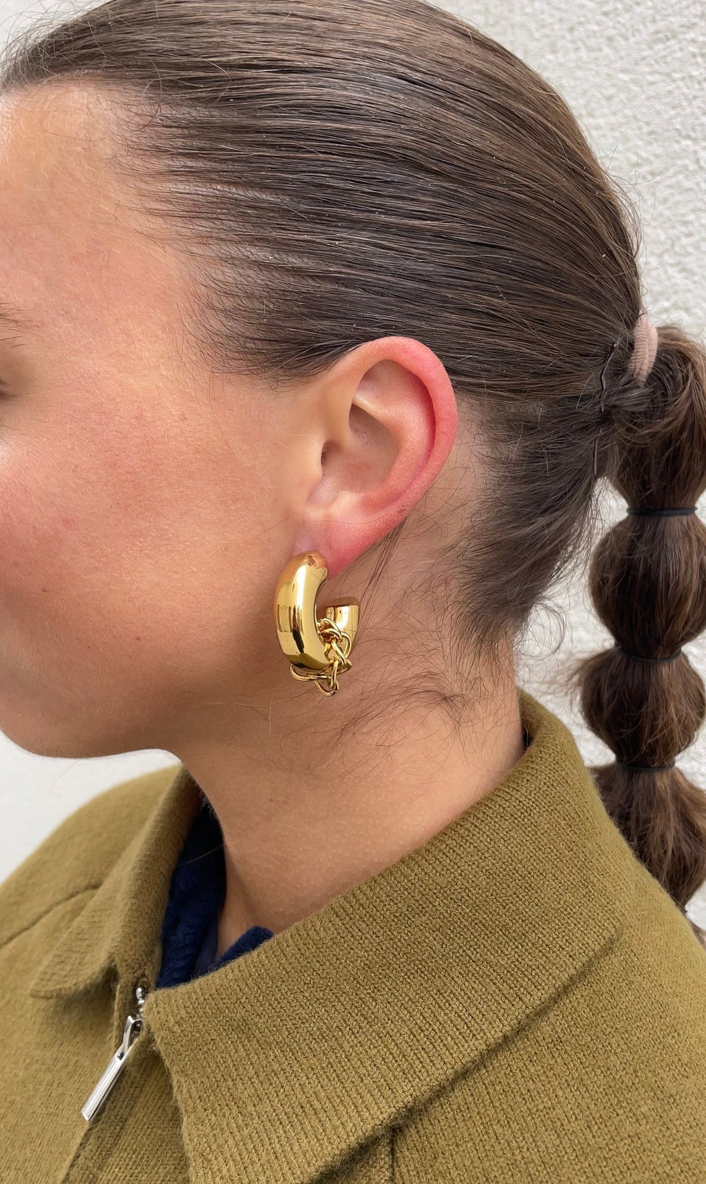 Oversized Couture Hoop Earrings