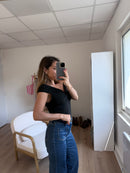 Top Carla negro