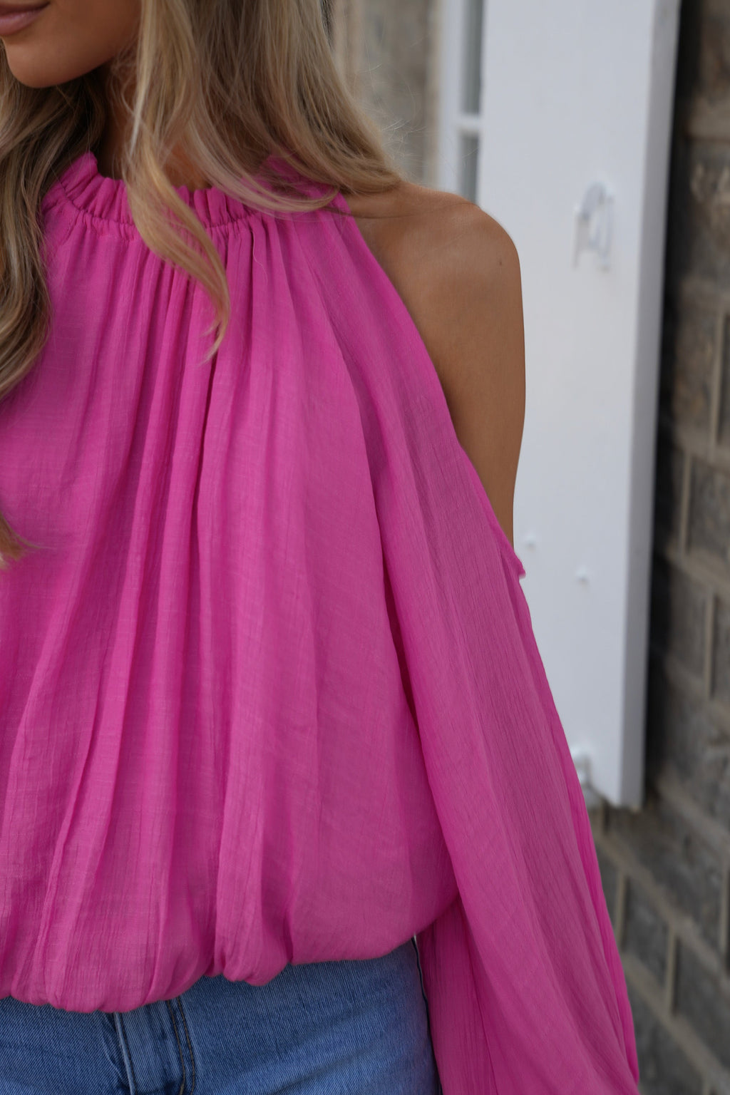 Blouse Ajourée Karole - Rose