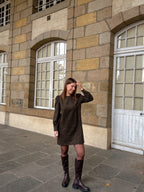 Robe Victoire léopard