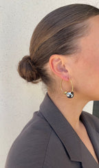 Boucles D'Oreilles Asymmetric Pearl