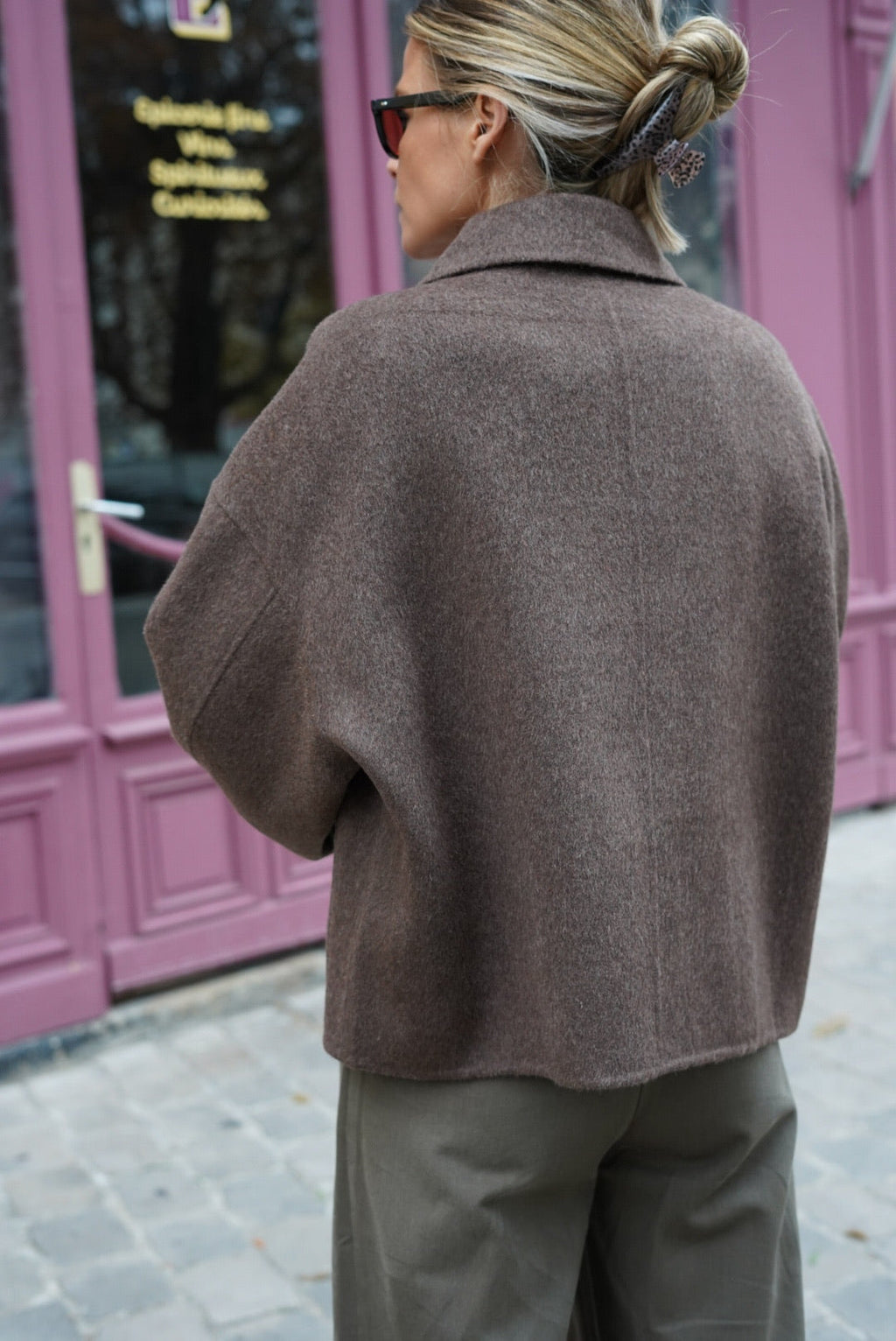 Elsa Wool Jacket Brown