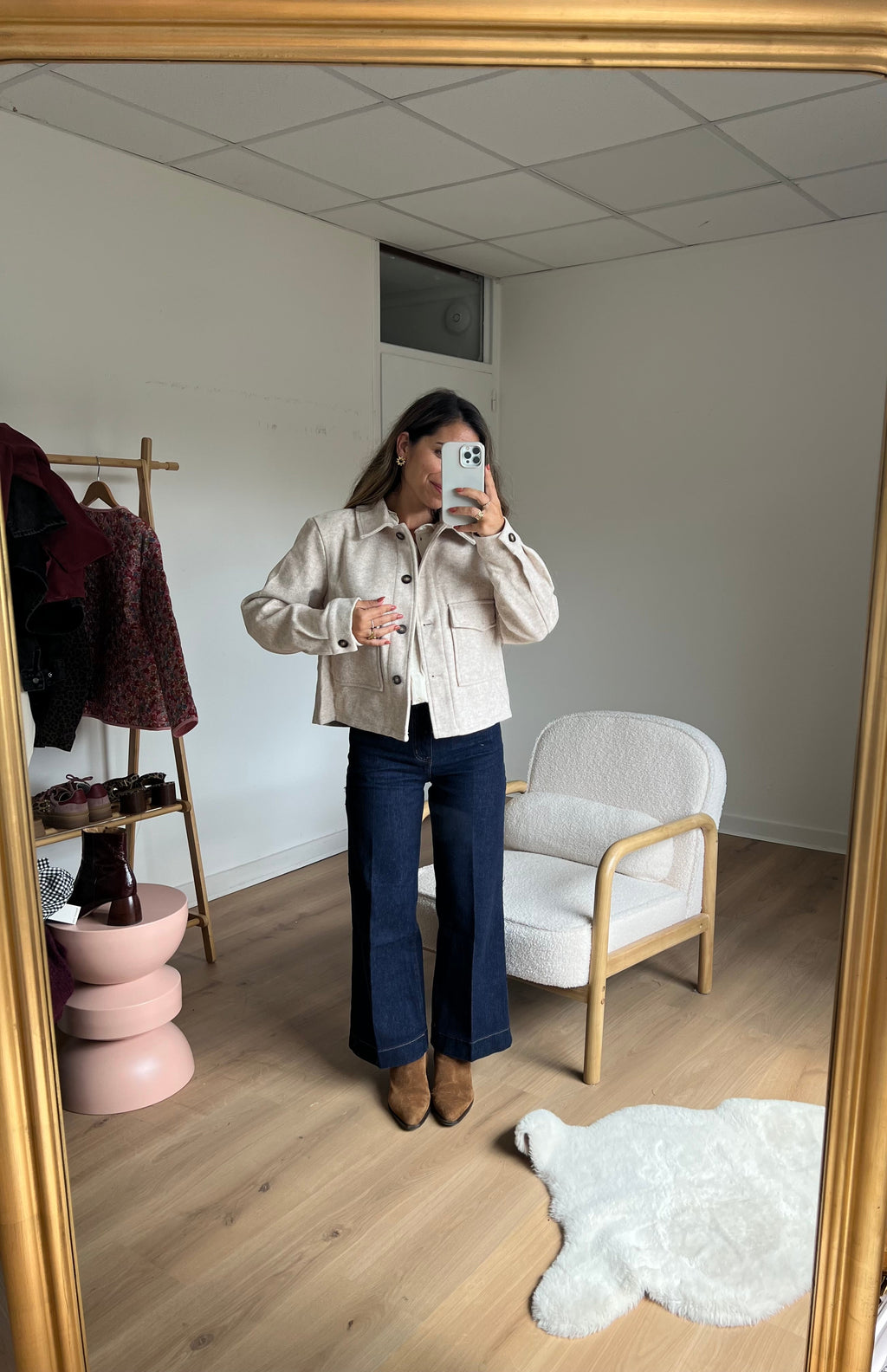 Veste chaude Max beige