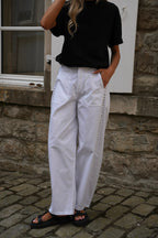 Pantalon Clouté Yola - Blanc