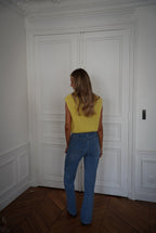 Pull Sans Manches Polino - Jaune