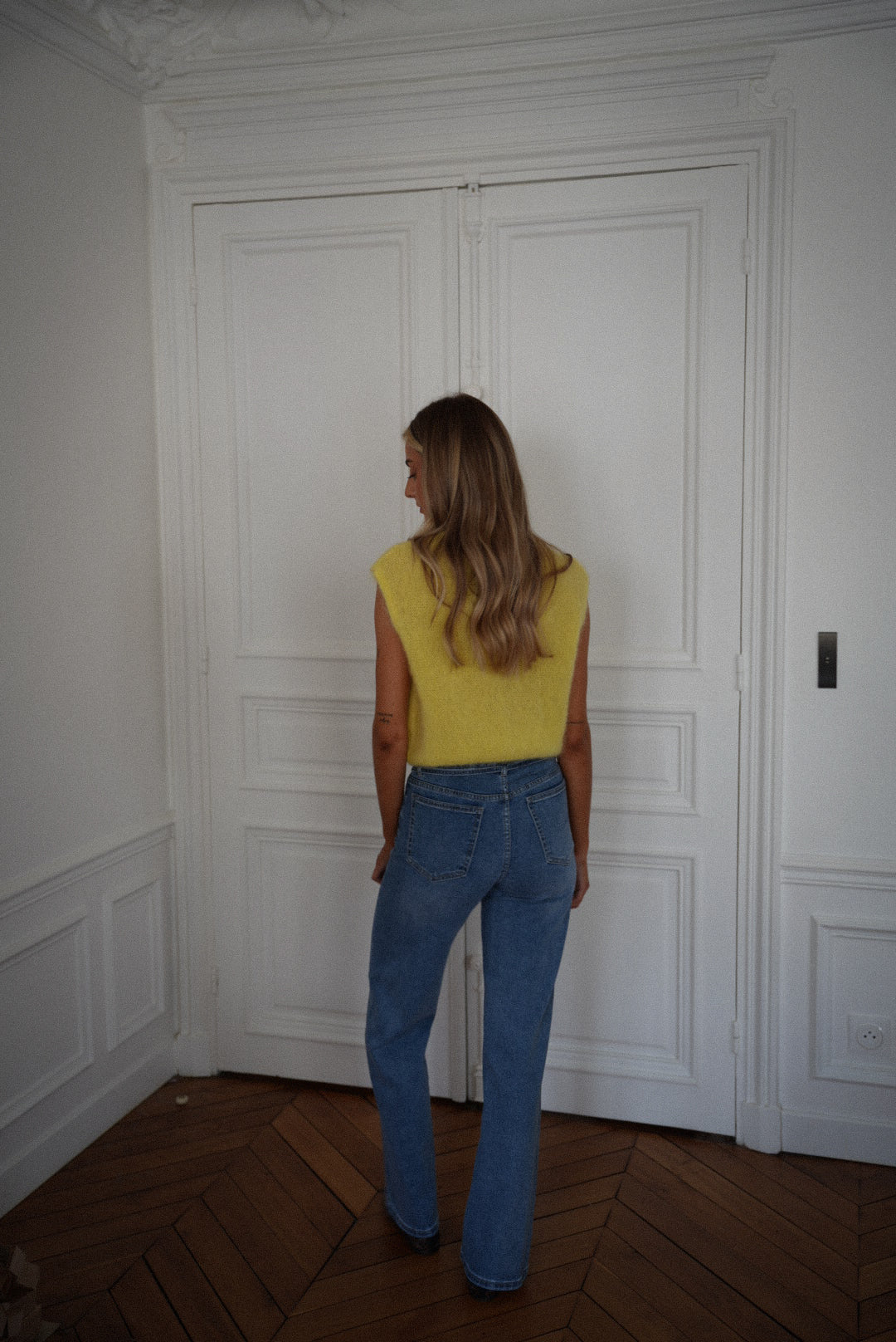 Pull Sans Manches Polino - Jaune