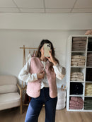Gilet Berger Arianne Rose Pâle