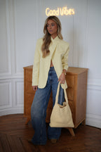 Blazer Asymétrique Manon - Jaune