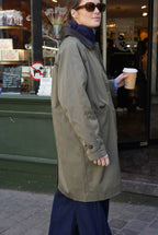 Emma Mid-Long Khaki Jacket
