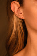 Creolen "Nina" 15 mm Gelbgold 375/1000