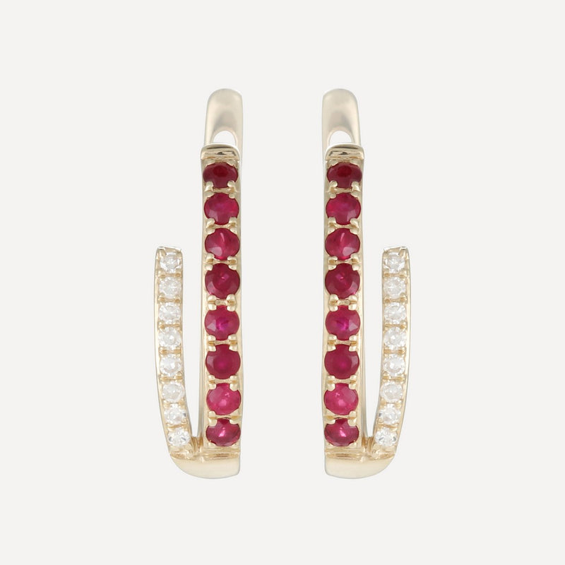 Boucles D'Oreilles "Mattie" D0,05/16 R0,20/16 - Or Jaune