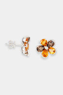 Boucles D'Oreilles "Denise" D0,08/38 Sq1,33/4 C1,57/1 - Or Blanc