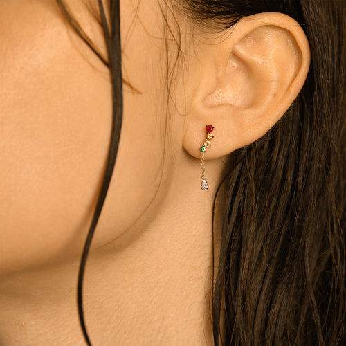 Pendientes "Amélie" D0.03/12 OS0.12/2 YS0.09/2 TSA0.04/2 R0.13/2