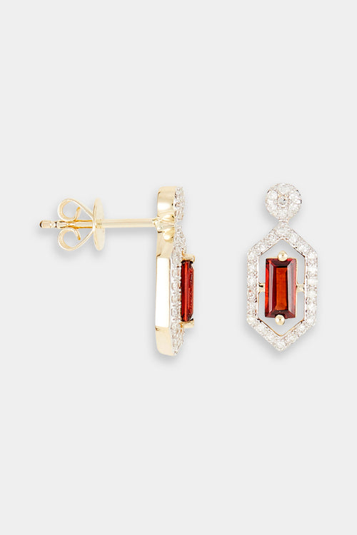 Pendientes "Irisia" D0.18/58 G0.51/2 - Oro amarillo