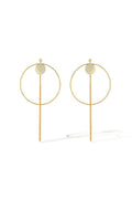 Boucles D'Oreilles "Fay" Or Jaune 375/1000