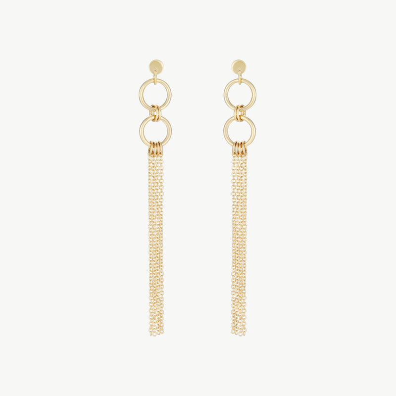 Boucles D'Oreilles "Sana" - Or Jaune 375/1000